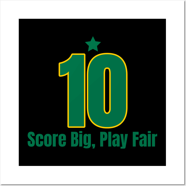 Score Big Play Fair Wall Art by Casual Wear Co.